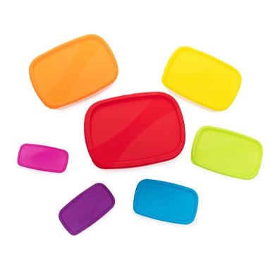 Набор прямоугольных контейнеров Homla ADDA 7 шт | Прозрачный 162625 фото - 3