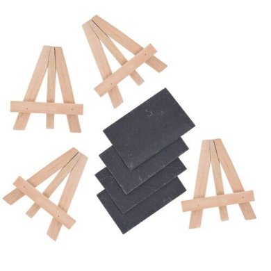 Набір сланцевих блюд Duka Tapas | Дерево/Чорний 1219757 фото - 2