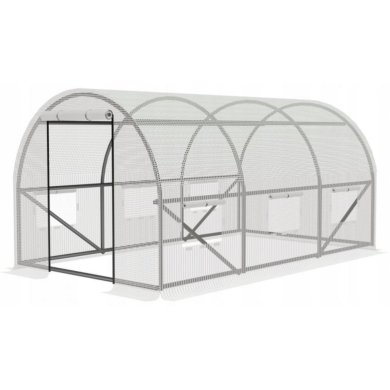 Парник теплица Garden Line 4x2,5x2 м Белый TUN5590 фото - 2