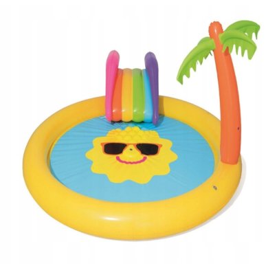 Надувний дитячий басейн Bestway 53071 237х201х104 см Принт - 7 Надувний дитячий басейн Bestway 53071 237х201х104 см Принт BES53071 фото - 7