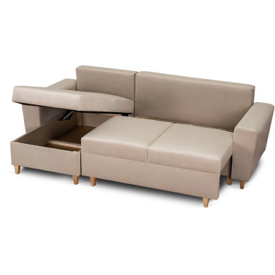 Раскладной диван Mebel Elit ELIO Бежевый MGK.ELIO/VELLUTO2/NAR фото - 7