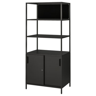 IKEA Стеллаж TROTTEN Антрацит (ИКЕА ТРОТТЕН) 49429646