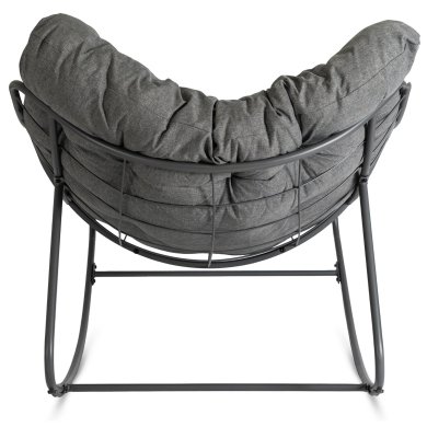 Садове крісло-качалка Mebel Elit LAREDO Сірий ME.LAREDO/P/T/FW фото - 5