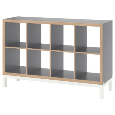 IKEA Стелаж KALLAX Сірий (ИКЕА КАЛЛАКС) 69442680