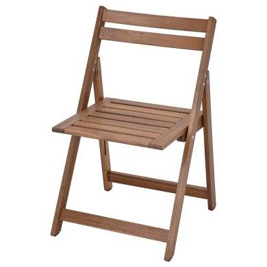IKEA Складной садовый стул NAMMARO Дерево (ИКЕА НАММАРО) 50503353