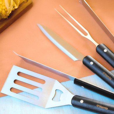 Аксессуары для гриля Homla EASY GRILL 4 шт Черный - 7 Аксессуары для гриля Homla EASY GRILL 4 шт Черный 240853 фото - 7