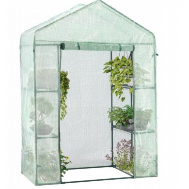 Парник теплиця Garden Line 140x73x200 см Зелений TUN5477 фото - 2