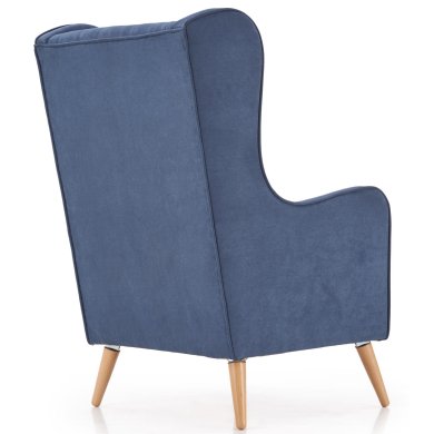 Крісло м'яке Halmar Chester Синій V-PL-CHESTER-FOT-GRANATOWY фото - 5