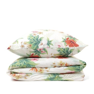 Комплект постельного белья Homla TROPICAL 160x200 см Белый 209764