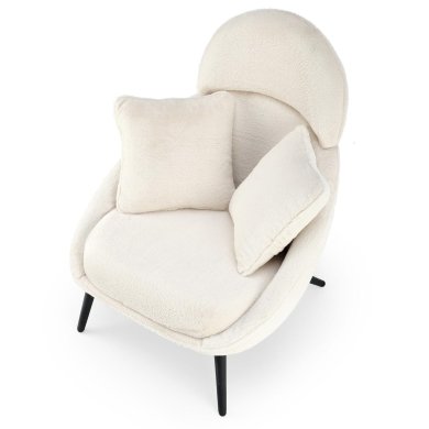 Кресло мягкое Halmar MERRY Кремовый - 2 Кресло мягкое Halmar MERRY Кремовый V-CH-MERRY-FOT-KREMOWY фото - 2