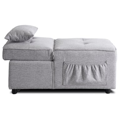 Кресло мягкое раскладное Mebel Elit IBERIS Серый - 8 Кресло мягкое раскладное Mebel Elit IBERIS Серый ME.IBERIS/P/T/FW67 фото - 8