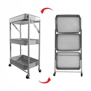 Візок складаний Kontrast Сірий 6.02.20037 фото - 5