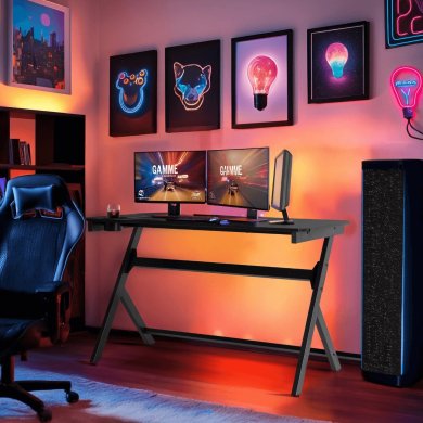 Компьютерный стол Mebel Elit BLECK Черный - 7 Компьютерный стол Mebel Elit BLECK Черный ME.BLECK/CZ/B фото - 7