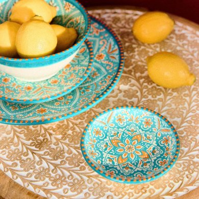 Тарілка Homla SANDOS 13 см Принт - 5 Тарілка Homla SANDOS 13 см Принт 228565 фото - 5