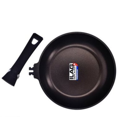 Сковородка Duka Frei 25 см | Черный - 2 Сковородка Duka Frei 25 см | Черный 1215873 фото - 2