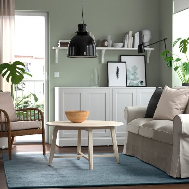 IKEA Ковер TIDTABELL 170х240 см Серо-синий (ИКЕА ТИДТАБЕЛЛ) 40561862 фото - 5