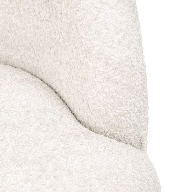 Кресло мягкое поворотное Homla SVINGEN Экрю 221256 фото - 4