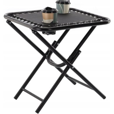 Складаний туристичний стіл Garden Line 50 см Чорний LEZ2739 фото - 6