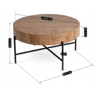 Журнальный стол Mebel Elit BELIEF Дуб - 8 Журнальный стол Mebel Elit BELIEF Дуб ME.BELIEF/D/L фото - 8