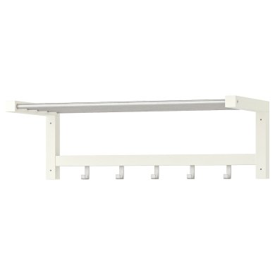 IKEA Полка для головных уборов с вешалкой TJUSIG (ИКЕА TJUSIG) 40152633
