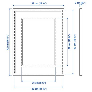 IKEA Рамка KNOPPANG (ИКЕА KNOPPÄNG) 20427290 фото - 14