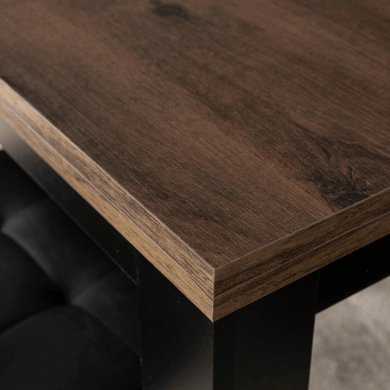 Розкладний обідній стіл Mebel Elit MAX Горіх W.MAX/OM/CZ/S фото - 7