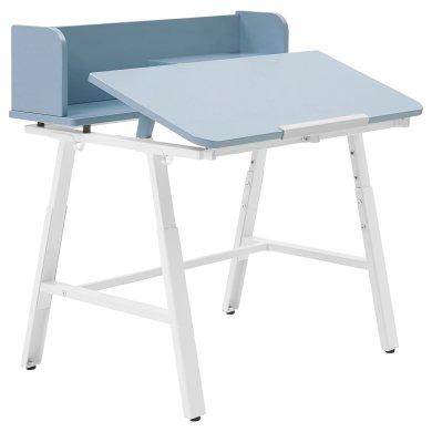 IKEA Письменный стол PIPLARKA Голубой (ИКЕА ПИПЛАРК) 20579943