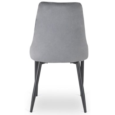 Обідній стілець Mebel Elit BARI Welur Сірий ME.BARI/P/V/K фото - 4