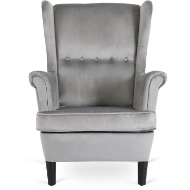 Кресло мягкое Mebel Elit KLARIS 2 Welur Серый ME.KLARIS2/P/V/FW фото - 4