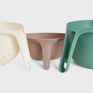 Набор дуршлагов Homla EASY COOK 3 шт Разноцветный - 5 Набор дуршлагов Homla EASY COOK 3 шт Разноцветный 236089 фото - 5