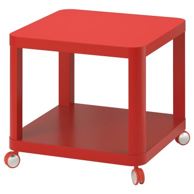 IKEA Журнальный стол TINGBY Красный (ИКЕА ТИНГБИ) 80457439