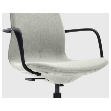 IKEA Офісне крісло LANGFJALL Світло-зелений (ИКЕА ЛАНГФЬЯЛЛЬ) 39178002 фото - 8