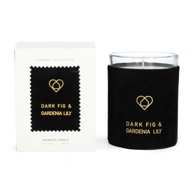 Ароматическая свеча Homla ETERNAL Dark Fig & Gardenia Lily | Чёрный 164075 фото - 5