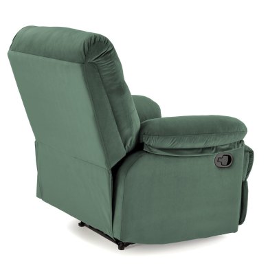 Кресло мягкое раскладное с реклайнером Halmar DRAGER Зеленый V-CH-DRAGER-FOT-C.GREEN фото - 6