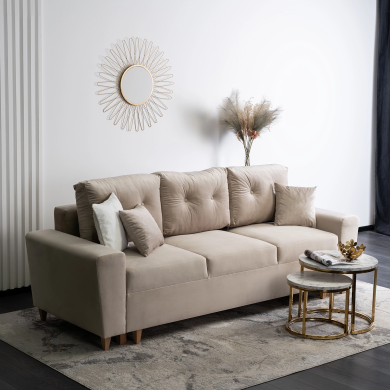 Розкладний диван Mebel Elit EMIL Бежевий MGK.ELIO/VELLUTO2/SOF фото - 8