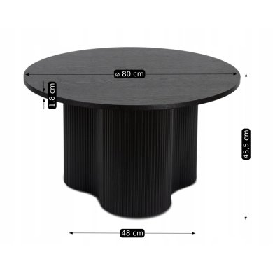 Журнальный стол Mebel Elit ARION MAX Черный ME.MAXDERIAN/CZ/CZ/L фото - 10