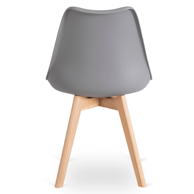 Обеденный стул Mebel Elit SCANDI Серый - 4 Обеденный стул Mebel Elit SCANDI Серый ME.SCANDI/P/D/PL/K фото - 4