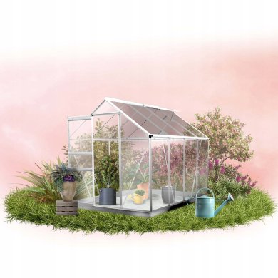 Парник теплица Kontrast 190x190x195 см Прозрачный - 10 Парник теплица Kontrast 190x190x195 см Прозрачный 5.90.212948 фото - 10