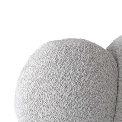 Кровать Mebel Elit ANKARA Boucle 160x200 см Серый ME.ANKARA/160/P/TB/LOZZPOJ фото - 10