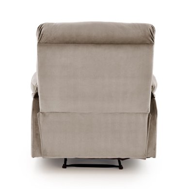 Кресло мягкое раскладное с реклайнером Halmar DRAGER Бежевый V-CH-DRAGER-FOT-BEŻOWY фото - 9