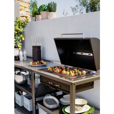 Угольный гриль GRILLSKAR Черный - 2 IKEA Угольный гриль GRILLSKAR Черный (ИКЕА ГРИЛЬСКЭР) 39384988 фото - 2