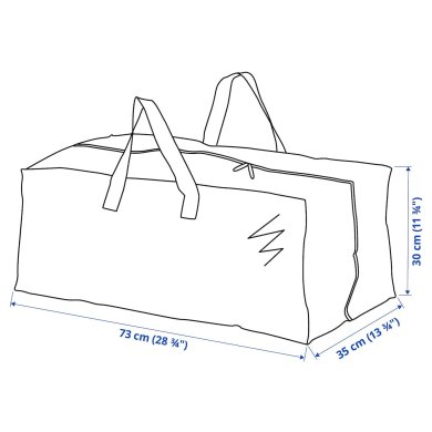 IKEA Сумка для тележки FRAKTA (ИКЕА ФРАКТА) 90149148 фото - 14