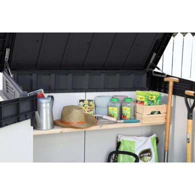 Садова шафа Keter ELITE STORE 1150 л Сірий 249357 фото - 4