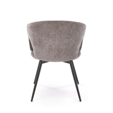 Обідній стілець поворотний Halmar K550 Попелястий V-CH-K/550-KR-POPIELATY фото - 6