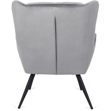 Кресло мягкое Mebel Elit VINCENT Серый ME.VINCENT/P/V/FW фото - 5