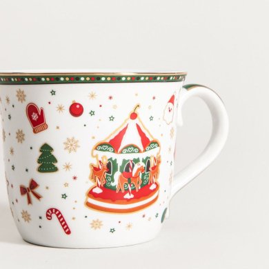 Кружка Homla CIRCORIA 220 мл Принт 241831 фото - 3