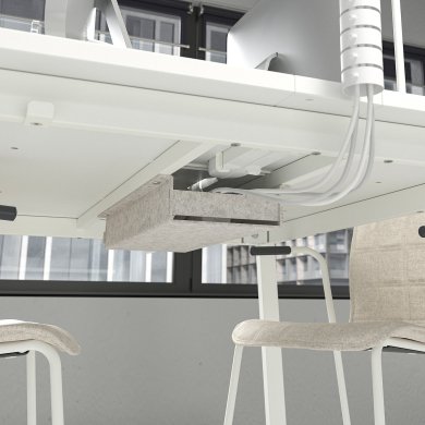 IKEA Письменный стол MITTZON Белый (ИКЕА МИЦОН) 19533381 фото - 4