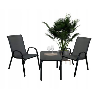 Комплект садових меблів Kontrast MALAGA Сірий 5.90.13136 фото - 9