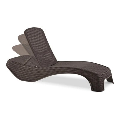 Шезлонг Keter ATLANTIC Коричневый 217339 фото - 2