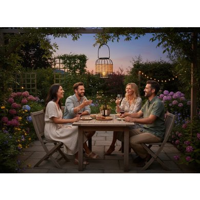 Подсвечник-фонарь Garden Line LIS9166 Бежевый LIS9166 фото - 2